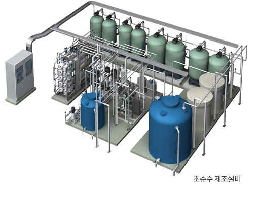 초순수 제조설비